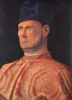 Giovanni Bellini : Portrait of a condottiere